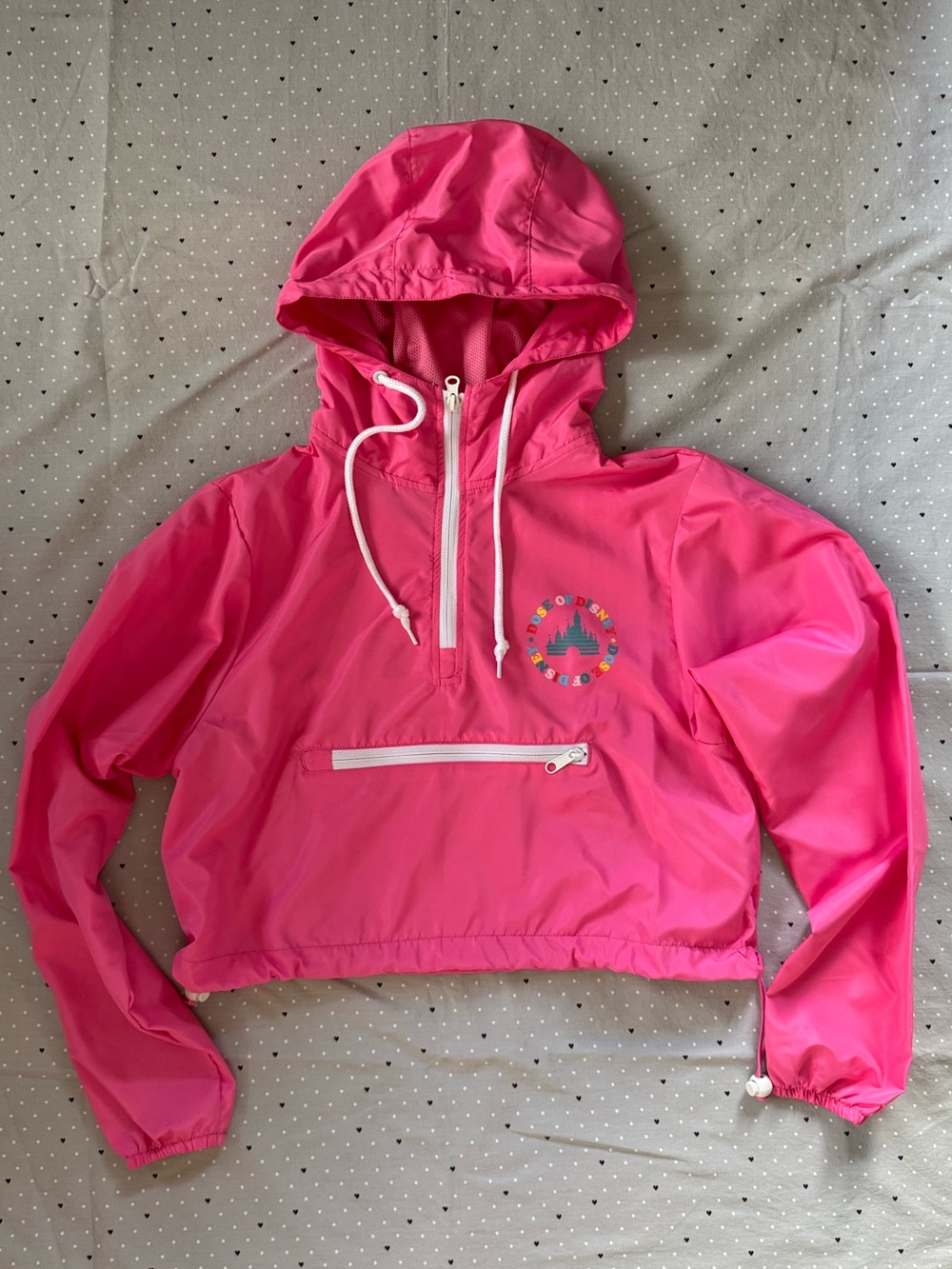 Cropped Disney windbreaker